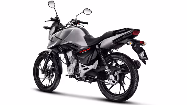 CG 160 Fan vista traseira lateral esquerda