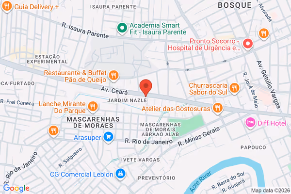 Mapa da localização - Acre Motors