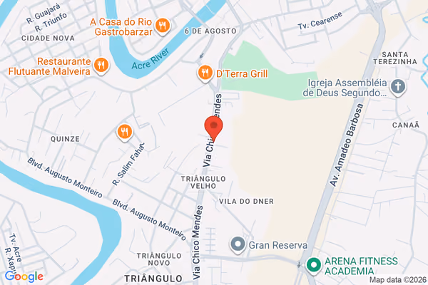Mapa da localização - Star Motos (Matriz)